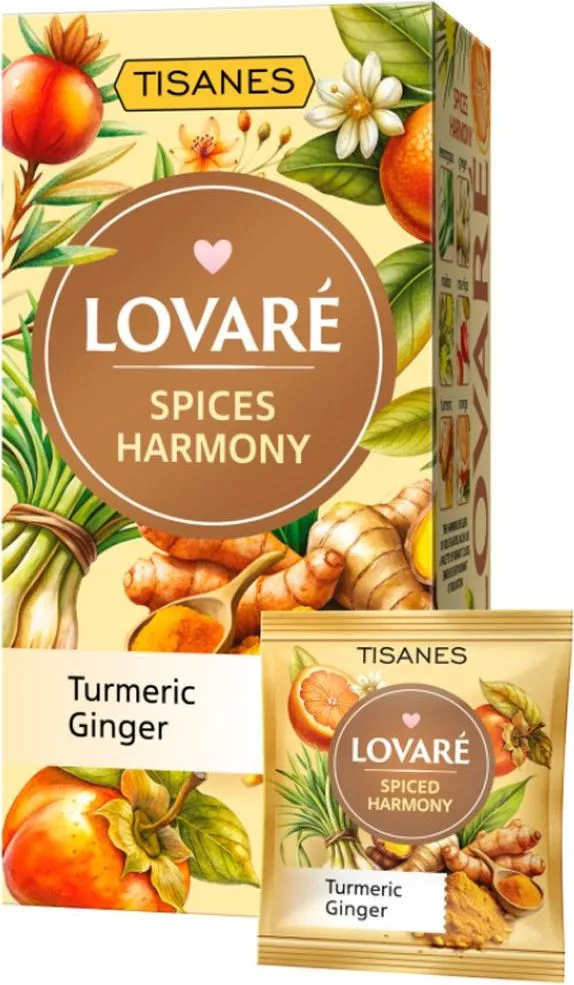 Ceai Lovare Spiced Harmony, 24 plicuri/cutie
