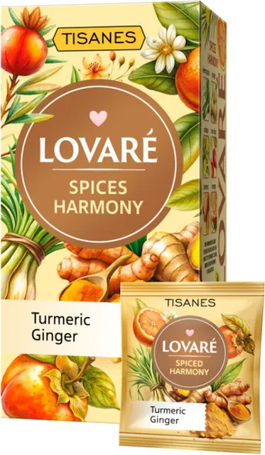 Ceai Lovare Spiced Harmony, 24 plicuri/cutie