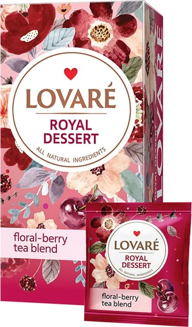Ceai Lovare Royal Dessert, 24 plicuri/cutie