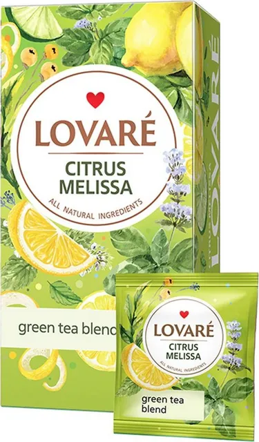 Ceai Lovare Citrus Melissa, 24 plicuri/cutie