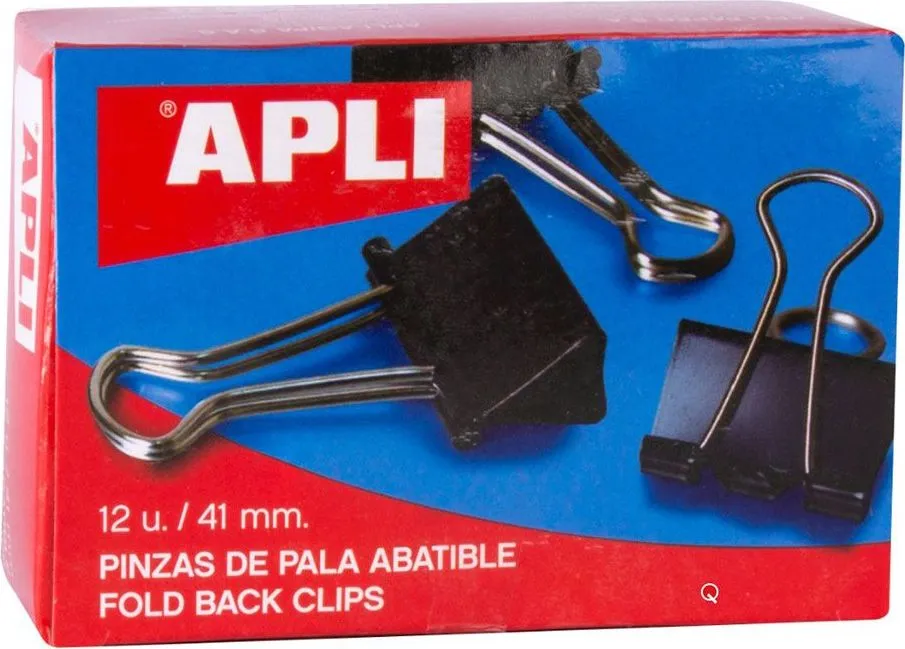 Clipsuri Apli, 41 mm, 12 bucati/cutie