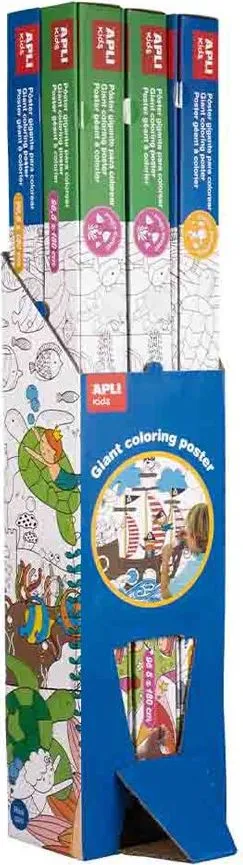 Display Apli, poster, 180x97 cm, 6 role, 2 modele