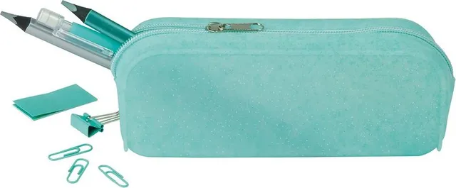 Penar siliconic Apli Soft Glitter, 185x75x55, diverse culori