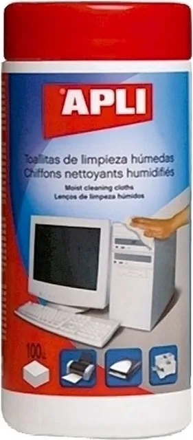 Servetele Apli pentru curatare generala, 100 bucati in dispenser plastic