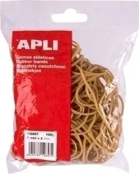 Elastice Apli, diametru 100 mm, 100 gr/punga
