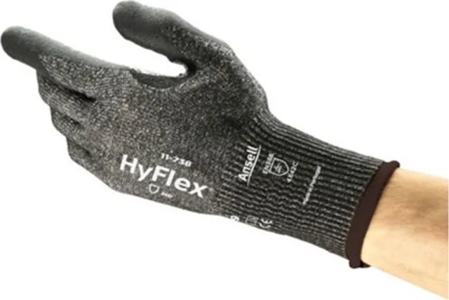 Manusi Ansell HyFlex rezistenta taiere 3 imersie nitril palma 10