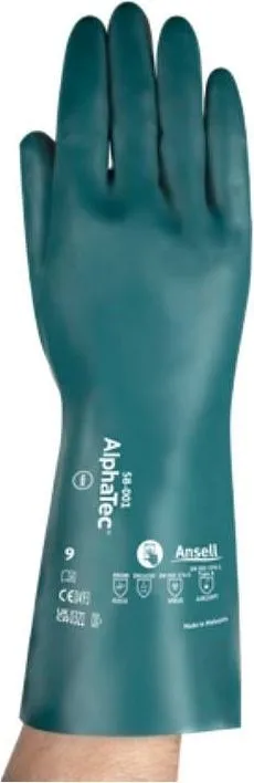 Manusi chimice Ansell AlphaTec 58-001, ESD, marime 8