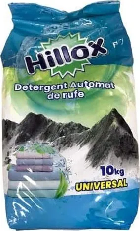 Detergent rufe pudra automat Hillox, 10 kg