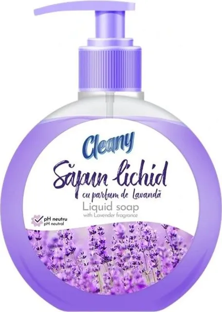 Sapun lichid Cleany, lavanda, 500 ml