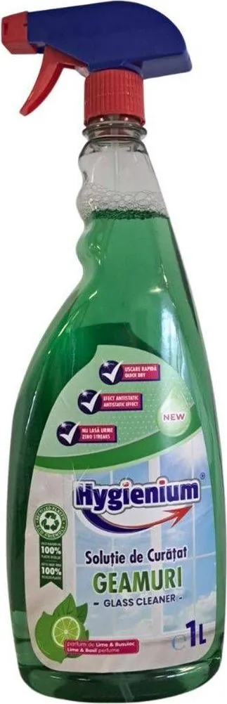 Detergent geam cu lime si busuioc, 1L