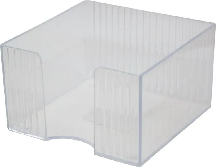 Suport cub hartie Flaro, Star, 90x90 mm, plastic, transparent
