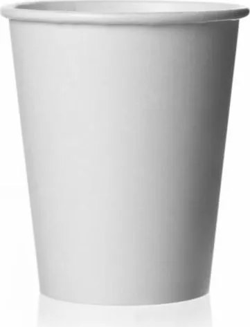 Pahar carton alb, 200 ml, 7oz, 50 bucati/set