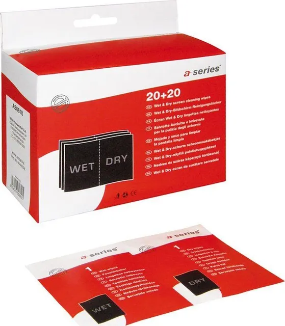 Servetele A-series pentru curatare ecran