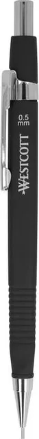 Creion mecanic Westcott Triline, 0, 5 mm, negru