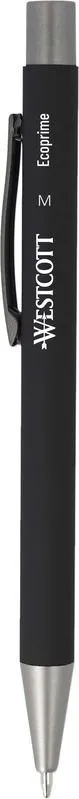 Pix cu mecanism Westcott EcoPrime Softgrip, 0, 5 mm, corp negru