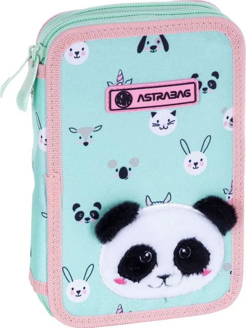 Penar scolar Astra AC21, 2 compartimente, echipat, colectia Panda