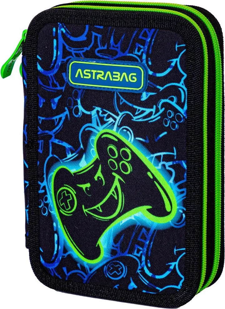 Penar echipat Astra, 2 compartimente, 20.5 x 13 x 4.5 cm, Gaming