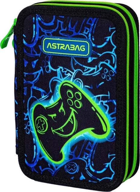 Penar echipat Astra, 2 compartimente, 20.5 x 13 x 4.5 cm, Gaming
