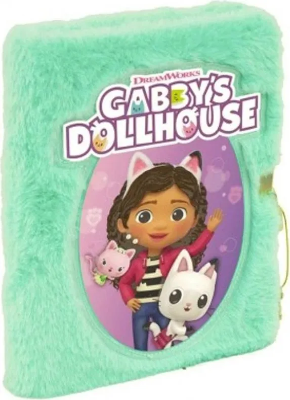 Jurnal cu lacat Astra Gabby's Dollhouse, A5, 36 file, 70 g