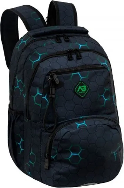Ghiozdan Astra Green Element AB200, 3 compartimente, 44 x 32 x 19 cm