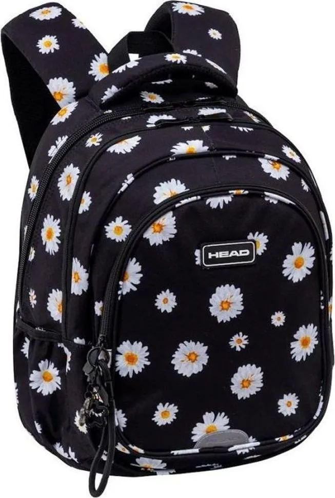 Ghiozdan Astra Head Flower Daisy, 3 compartimente, 45 x 30 x 19 cm