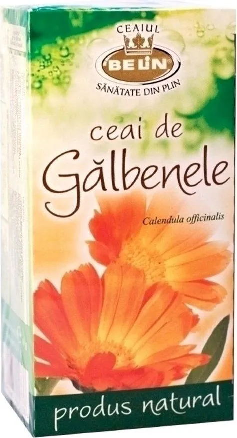 Ceai Belin, galbenele, 20 plicuri/cutie