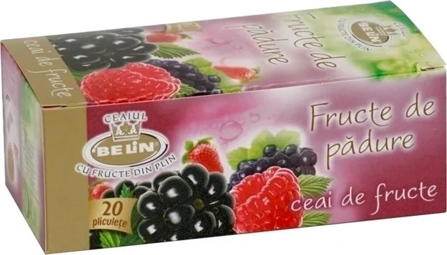 Ceai fructe de padure Belin, 20 plicuri/cutie