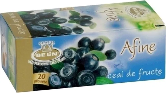 Ceai afine Belin, 20 plicuri/cutie