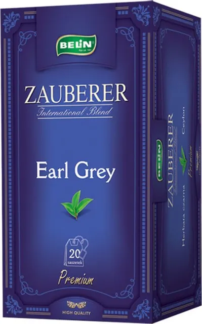 Ceai Belin Zauberer, Early Grey, 20 pliculete/cutie