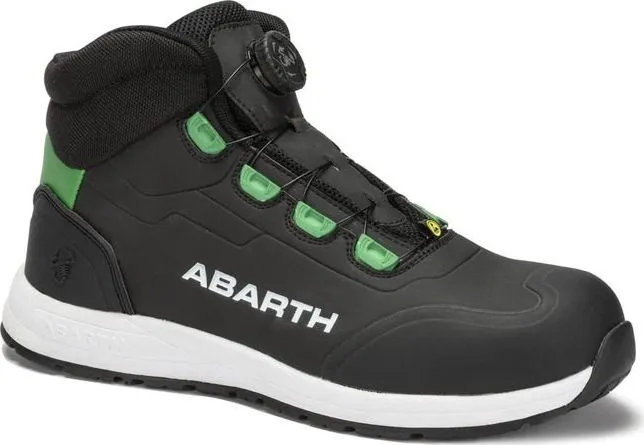 Bocanci de protectie Abarth Scorpion Alto, negri, ESD, talpa EVA, marime 43