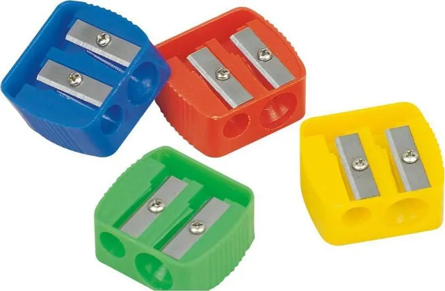 Ascutitoare plastic, 2 orificii