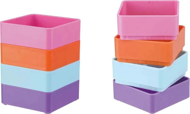 Suport Memoris-Precious, instrumente de scris, 75x75x100 mm, material plastic