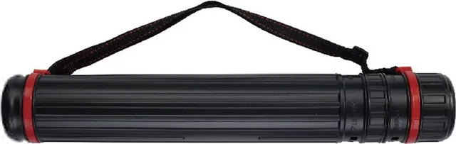 Tub plastic telescopic Memoris-Precious Art Tube, 10 cm diametru lungime, 65 cm-110 cm