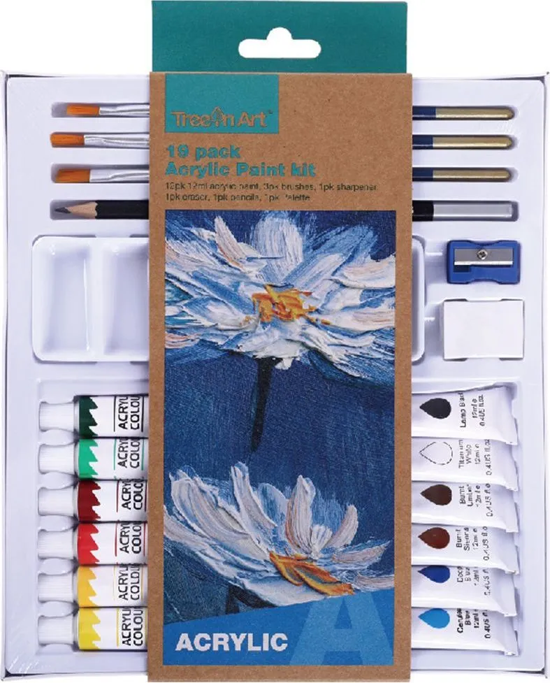Set Memoris-Precious, tempera acrilica cu accesorii