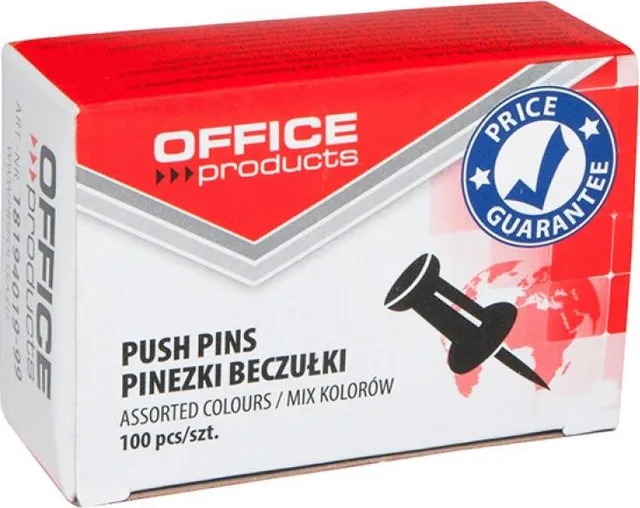 Ace pentru tabla de pluta Office Products 23/11, 100 bucati/cutie