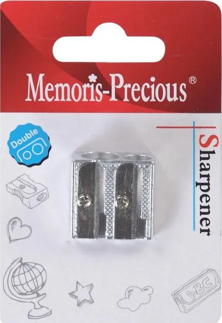 Ascutitoare Memoris-Precious, metalica, 2 orificii