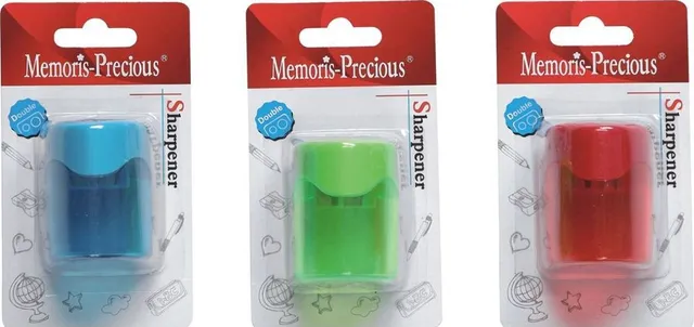 Ascutitoare Memoris-Precious, cu rezervor, 2 orificii