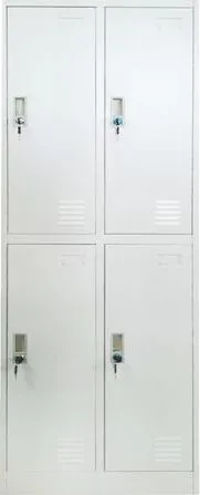 Vestiar metalic dublu cu 4 usi RFG, 185 x 60 x 45 cm
