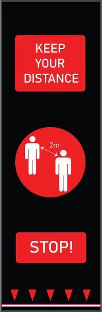 Covor avertizare pentru pardoseli, People, 0.65 x 2 m