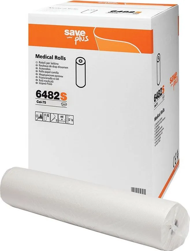 Rola medicala, Celtex, 6482S, 2 straturi, 59.5x34 cm, 6 role/set