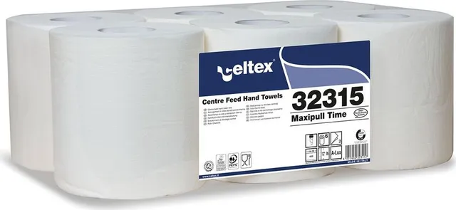 Rezerva prosoape hartie, Celtex, Maxi Pull 32315, 2 straturi, 135 m, portionate