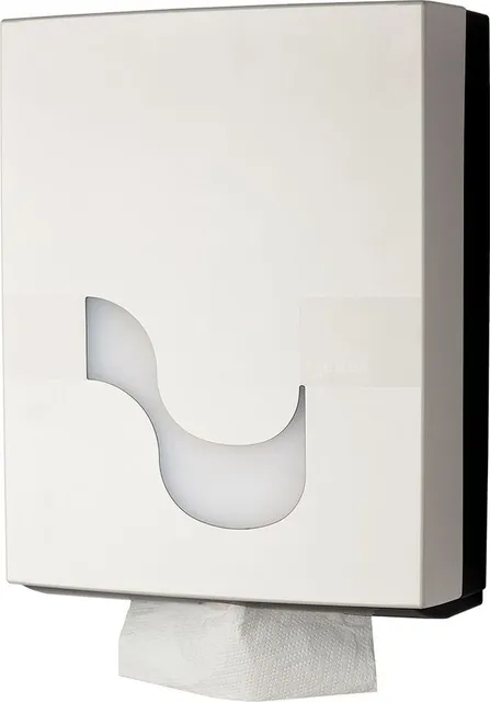 Dispenser prosoape pliate, Celtex 92120, ABS, alb