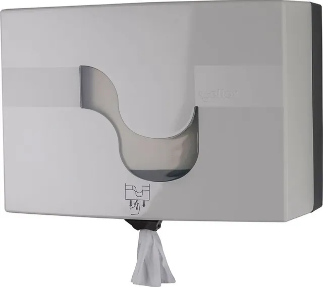 Dispenser hartie igienica Celtex Easy Pull ABS, derulare centrala, alb