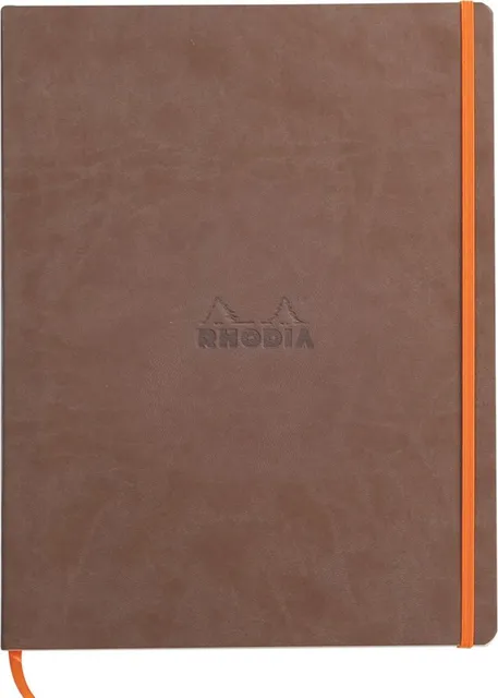 Notebook A4+ Rhodiarama, 80 file, ivory dictando
