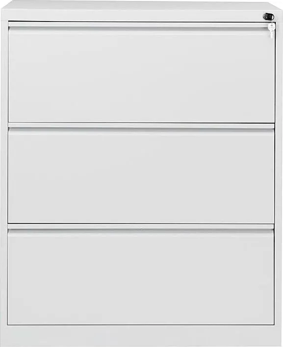 Clasificator metalic dublu, 84x62x102 cm, gri