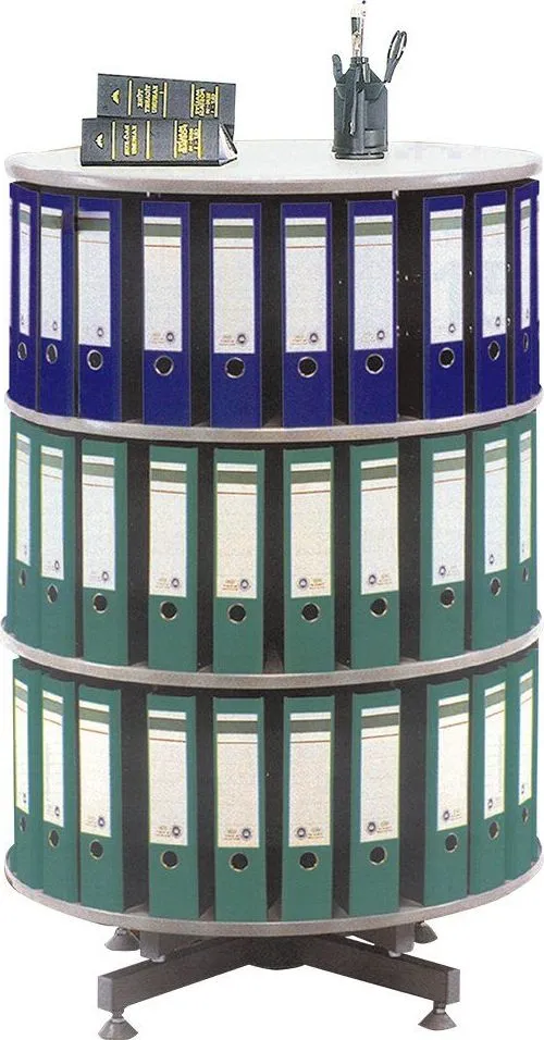 Extensie coloana rotativa pentru bibliorafturi, PFL, gri, 80x36 cm