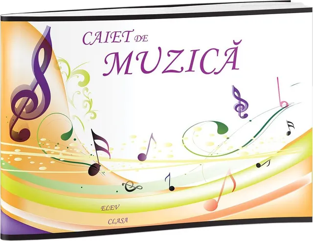 Caiet special RTC, B5, 24 file, 60g, muzica