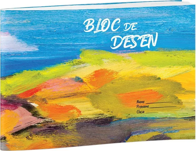 Bloc desen lipit RTC, A3, 24 file, 120g