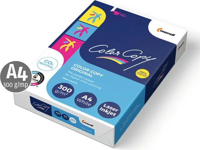 Hartie Mondi, Color Copy, A4, 300 g/mp, 125 coli/top