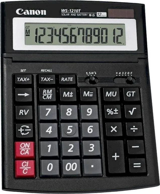 Calculator Canon WS-1210T, 12 digiti